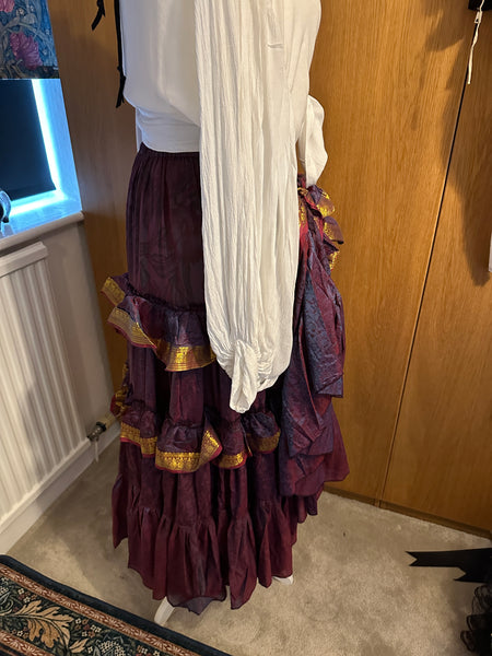 Ready to Ship Whitby Pirate Queen Skirt Shirt Galleon Hat F/S