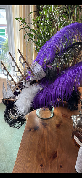 Ready to Ship Whitby Pirate Queen Skirt Shirt Galleon Hat F/S