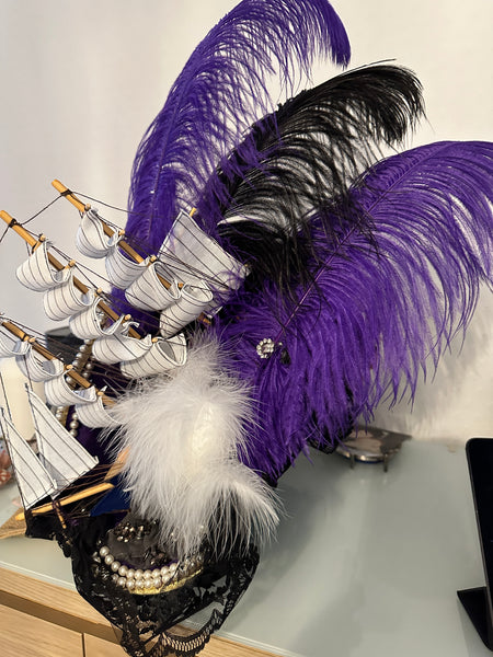 Ready to Ship Whitby Pirate Queen Skirt Shirt Galleon Hat F/S