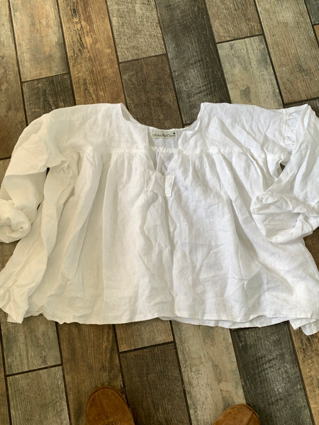 The Ultimate White Linen Shirt