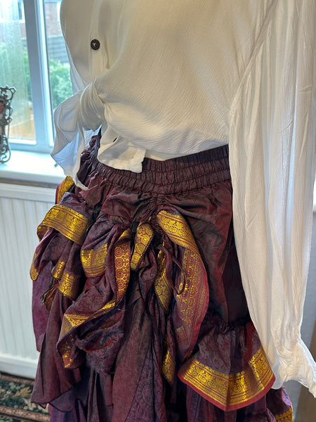 Ready to Ship Whitby Pirate Queen Skirt Shirt Galleon Hat F/S