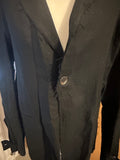 BNWT Black Avant Garde jacket La Haine L up to UK 16 US 12 gothic goth unisex