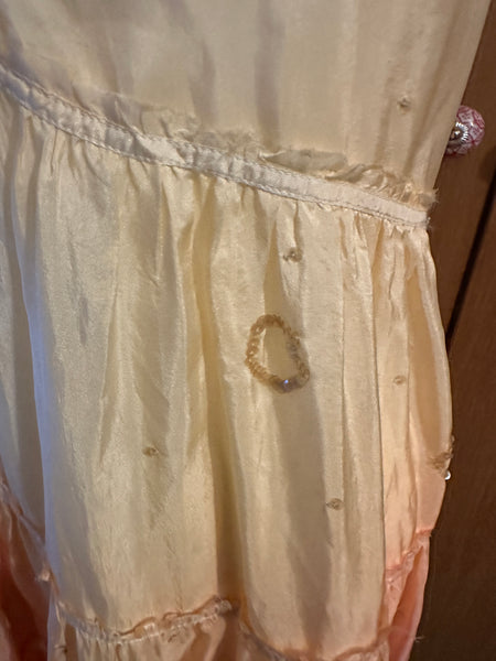 All Saints Ombre silk dress size UK 10