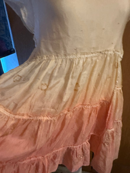 All Saints Ombre silk dress size UK 10