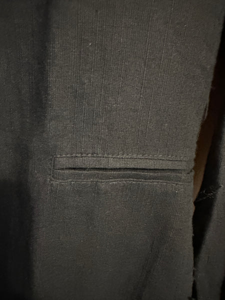 BNWT Black Avant Garde jacket La Haine L up to UK 16 US 12 gothic goth unisex