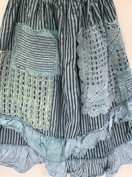 RitaNoTiara Teal Basia Cropped Bloomers