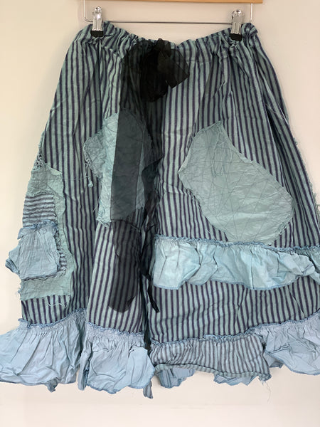 RitaNoTiara Teal Basia Cropped Bloomers