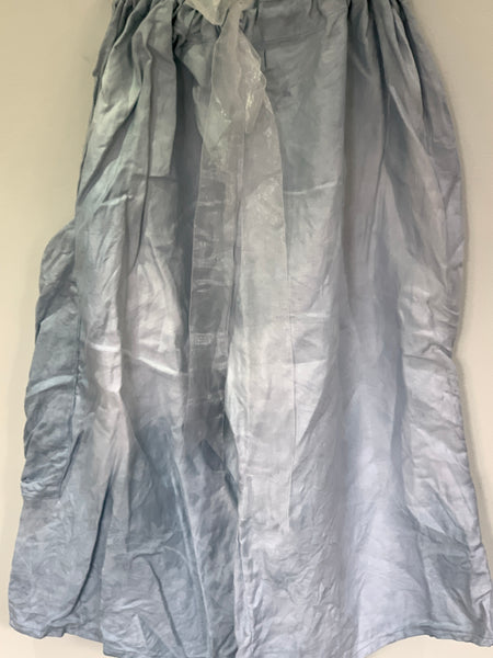 RitaNoTiara Sea Blue Vintage Damask Pocket Pants