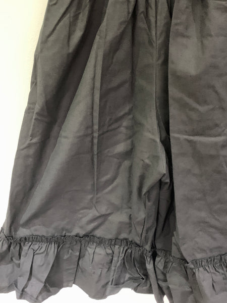 RitaNoTiara Black Cotton Knickerbockers