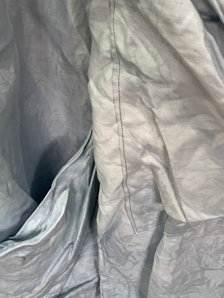 RitaNoTiara Sea Blue Vintage Damask Pocket Pants