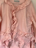RitaNoTiara Pink Bustle Skirt Jacket Suit