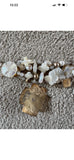 Kim Yubeta OOAK cross charm bracelet mother of pearl silver certificate western