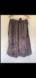 RitaNoTiara Grey Vintage Damask Pocket Pants