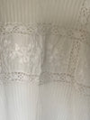 RitaNoTiara White Antique Lace Dress