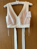BNWT Reiss Rosalia tie back top UK 8
