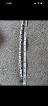 New white Edison pearl choker needs ties attaching.