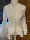 All Saints Iconic Katerina shirt UK 12 EU 40 US 8 White cotton steampunk Gothic