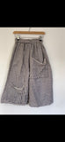 RitaNoTiara Blue stripe ticking big pocket pants