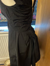 All Saints Bounty Dress small UK 10 12 EU 40 US 8 Black taffeta steampunk Gothic