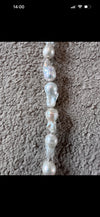 New white Edison pearl choker needs ties attaching.