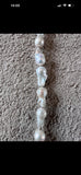 New white Edison pearl choker needs ties attaching.