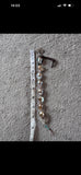 Edison Baroque pearl bracelet with turquoise  button.