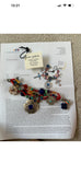 Kim Yubeta OOAK cross charm bracelet lapis spiny silver cert south western boho