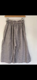 RitaNoTiara Blue stripe ticking big pocket pants