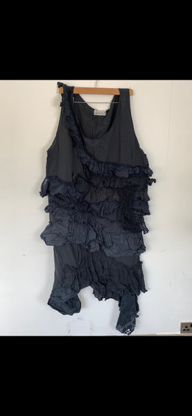 RitaNoTiara Midnight Blue Elvira vintage lace Elvira dress