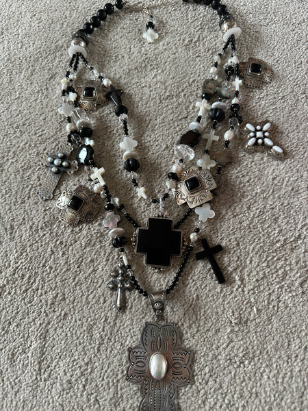 Carolyn Pollack Relios silver and turquoise nugget necklace