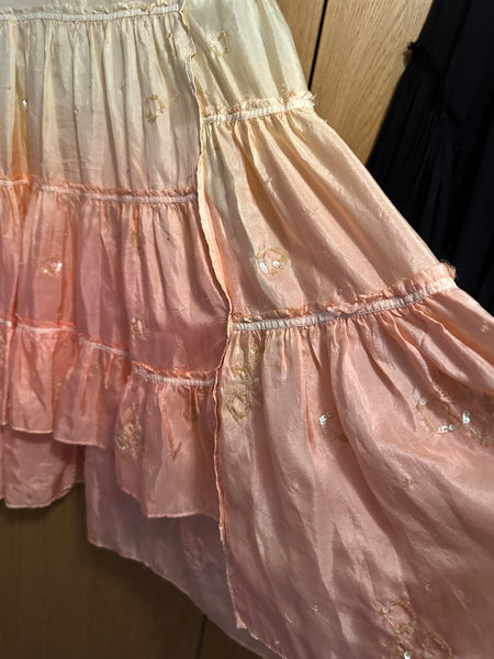 All Saints Ombre silk dress size UK 10