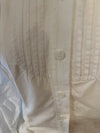 All Saints Iconic Katerina shirt UK 12 EU 40 US 8 White cotton steampunk Gothic