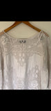 RitaNoTiara OOAK Vintage lace top