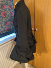 All Saints Iconic Katerina shirt UK 12 EU 40 US 8 Black cotton steampunk Gothic
