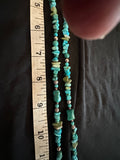 Carolyn Pollack Relios silver and turquoise nugget necklace