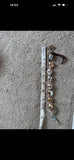 Edison Baroque pearl bracelet with turquoise  button.