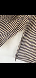 RitaNoTiara Blue stripe vintage ticking big pocket pants