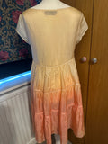 All Saints Ombre silk dress size UK 10