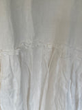 Ready to Ship May White Linen Dress free Size