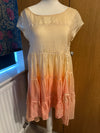 All Saints Ombre silk dress size UK 10