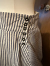 All Saints vintage Celestina full stripe 100% cotton skirt underskirt Uk 8 - 14