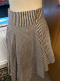 All Saints vintage Celestina full stripe 100% cotton skirt underskirt Uk 8 - 14