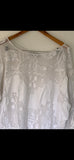 RitaNoTiara OOAK Vintage lace top