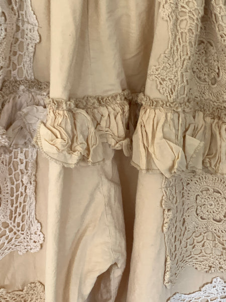Ready to Ship RitaNoTiara Cream Della Crochet Bloomers