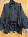 All Saints Iconic Katerina shirt UK 12 EU 40 US 8 Black cotton steampunk Gothic