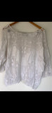 RitaNoTiara OOAK Vintage lace top
