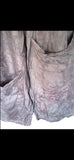 RitaNoTiara Grey Vintage Damask Pocket Pants