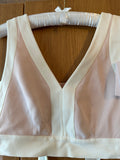 BNWT Reiss Rosalia tie back top UK 8