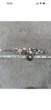 Kim Yubeta OOAK cross charm bracelet mother of pearl silver certificate western