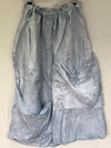 RitaNoTiara Sea Blue Vintage Damask Pocket Pants